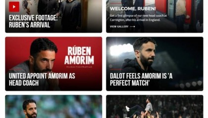 曼联官网范尼离队公告下方：新时代正来临 附6条阿莫林相关新闻