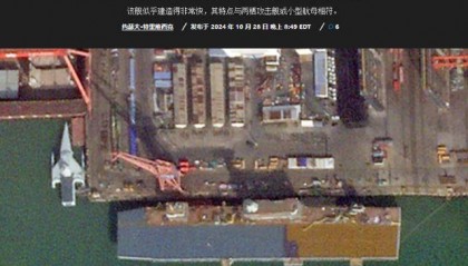 美国卫星过顶，拍下中国造船厂一幕：西方发现情况不简单