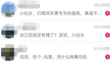 被网约车丢在高速路女孩再发声：平台回应刻意误导，自己现在深受网暴影响
