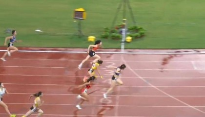 13秒15！吴艳妮夺冠2025年全国田径锦标赛女子100米栏