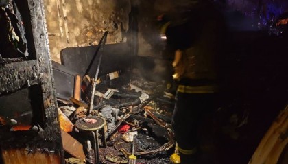 北京海淀一住宅起火，北京邮电大学微型消防站成功处置