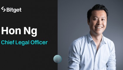 前币安高管 Hon Ng 加入 Bitget 担任首席法务官