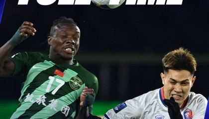 亚冠-第90分钟丢球被逆转 浙江队1-2遭泰港双杀4战仅1胜