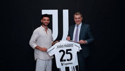 若昂-马里奥：非常开心能加盟尤文，小孔塞桑对这里赞不绝口