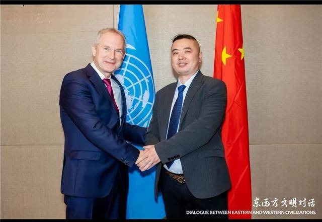 潘学峰与77届联合国大会主席克勒希·乔鲍北京会见,共探发展新篇