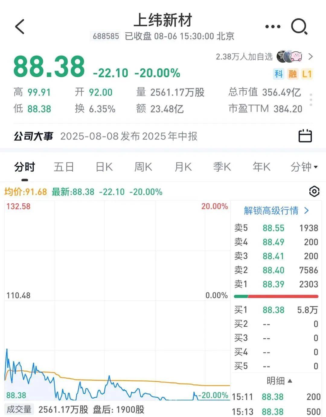 见证历史！A股市值“一哥”，再次换人！