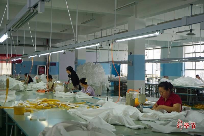合作比亚迪!纳雍这家纺织企业全年产值预计突破2000万
